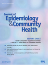 JOURNAL OF EPIDEMIOLOGY AND COMMUNITY HEALTH杂志封面